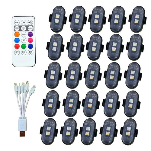 LED Light Car Accessory, Ambient Lighting for Car, Motorcycle, Bike Decor