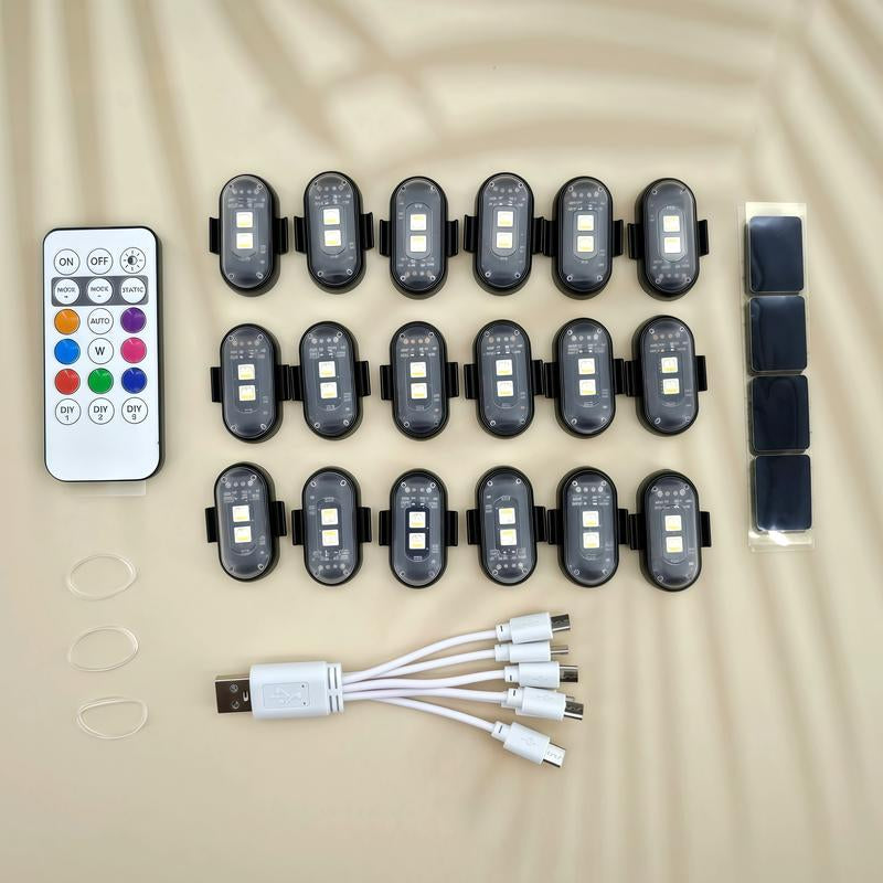 LED Light Car Accessory, Ambient Lighting for Car, Motorcycle, Bike Decor