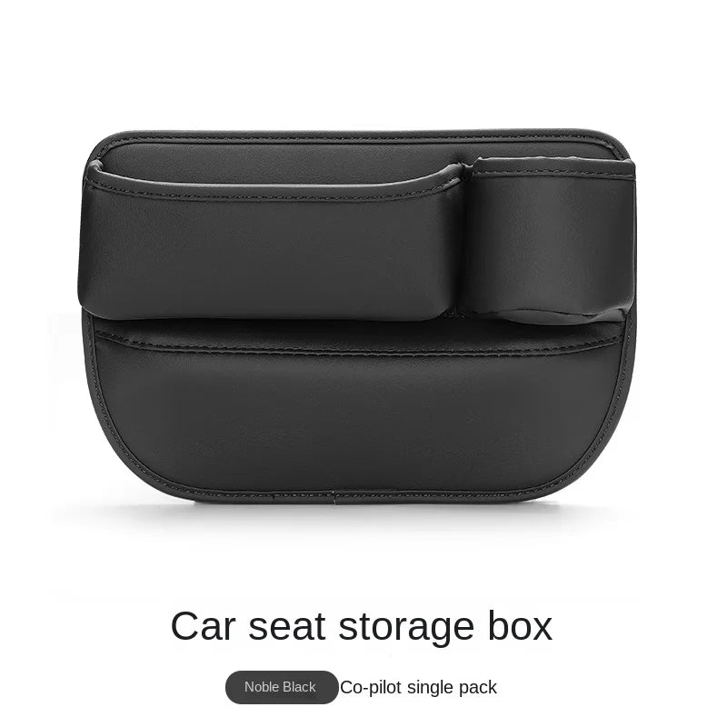 Car Front Seat Gap Filler Storage Box,With Cup Holder Multipurpose Kit Sundries Tidying Tray for Interior Essentials Accessories