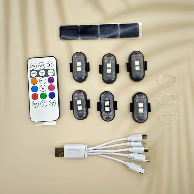 LED Light Car Accessory, Ambient Lighting for Car, Motorcycle, Bike Decor