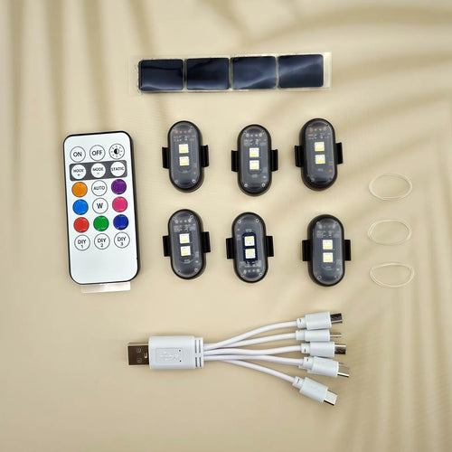 LED Light Car Accessory, Ambient Lighting for Car, Motorcycle, Bike Decor