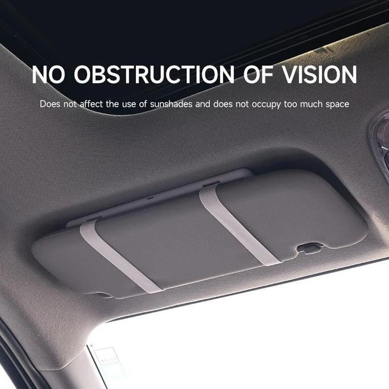 Car Sun Visor Mirror, 1 Count LED Touch Screen Adjustable Car Sun Visor Mirror, Car Interior Mirror, Car Interior Accessories